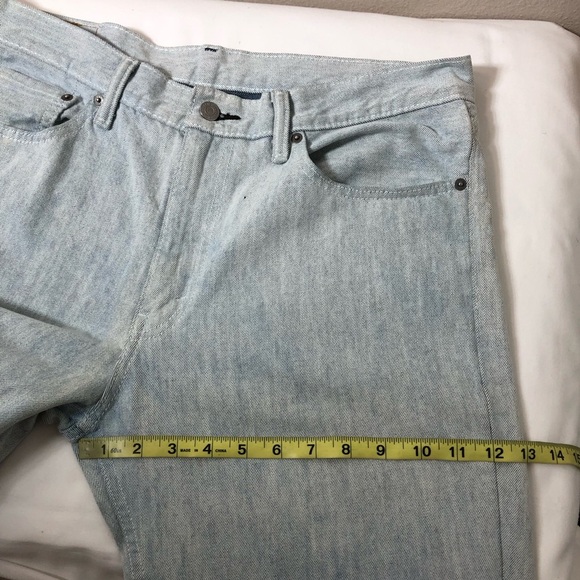 Levi’s 511 100% Cotton Mens Light Bleached Wash Slim Straight Leg Jeans W36 L32 - Picture 13 of 16